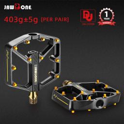 Jawbone-Mountain Bike alumínio pedais, MTB plana pedais, bicicleta ciclismo acessórios, rolamento selado, leve Platfo, 9 ", 16" - Image 1