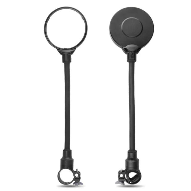 Espelho Retrovisor Circular Convexo para Bicicleta Elétrica Mountain Bike Scooter Elétrico