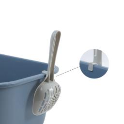 Cat Litter Scooper, Pá Profunda, Peneira de Bandeja, Areia com Punho Longo, Suprimentos Animais - Image 4