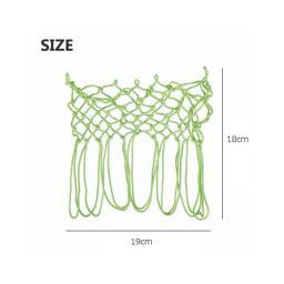 Rede de basquete auto-luminosa para crianças e adultos, verde fluorescente Sports Net, X9O8 - Image 2
