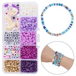 1350 pçs kit de contas de argila encaixotado contas de semente jóias acessórios fazendo kit para meninas crianças presentes diy pulseira miçangas suprimentos - Image 4