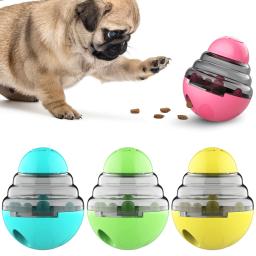 Interativo Dog Toy Treat Dispenser, Inteligência Puppy Tumbler, Jogos Indoor, Aumenta o QI, Track Rolling, Chihuahua, Pet Supplies - Image 1