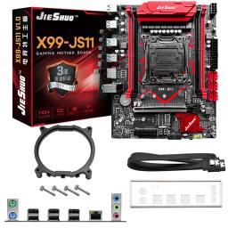 Conjunto de Placa Mãe JIESHUO X99-JS11 para Jogos com Processador Xeon E5-2680 V4 Compatível com RAM DDR4 2133MHz Dual-Channel e WiFi - Image 6