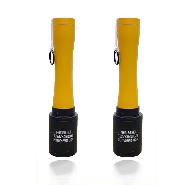 Granadas de Impacto de Mola em Plástico Tático para Airsoft e Paintball - Modelo M67 Hand com 2 Peças