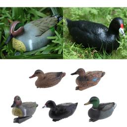 5 opções de plástico pato flutuante chamariz caça pássaro dissuasor repelente erva daninha pragas espantador gramado escultura decoração do jardim - Image 5