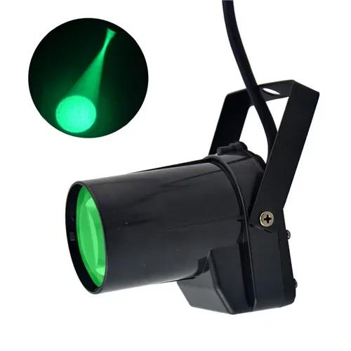 Holofote LED RGB 5W com Efeito de Espelho para Iluminação de Festas, Eventos e Decoração de Ambientes