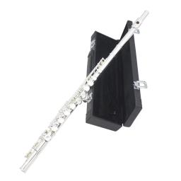 C Key 16 Buracos Abertos Fechados Flauta Transversa Profissional Concerto Instrumento Musical Com Caixa De Pano De Limpeza Vara Luvas - Image 3
