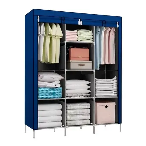 Organizador de Roupas Dustproof DecoTeam 28105 com 8 Divisores em Cor Brocade - Tamanho G, Ideal para Armário no Brasil