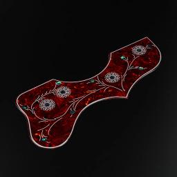 Acústico e Acústico Pickguard Guitar, Abalone Inlay Flower Pickguard, 2.5mm de espessura, guitarra peças e acessórios - Image 4