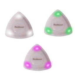 Palheta de guitarra brilhante com led, palhetas exclusivas para baixo, guitarra elétrica, bandolim e baixo, palheta luminosa de toque - Image 5