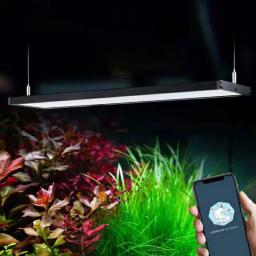 Chihiros-Atualização RGB LED Light, Full Spectrum, Controle Bluetooth, Planta Aquática, Iluminação de Aquário, Acessórios para Tanques, WRGB II 2 - Image 1