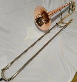 Trombone tenor profissional com caso, Material Avançado de Cobre Fósforo, Melhor Voz, Instrumento de Latão, Frete Grátis, Logotipo Personalizado - Image 2