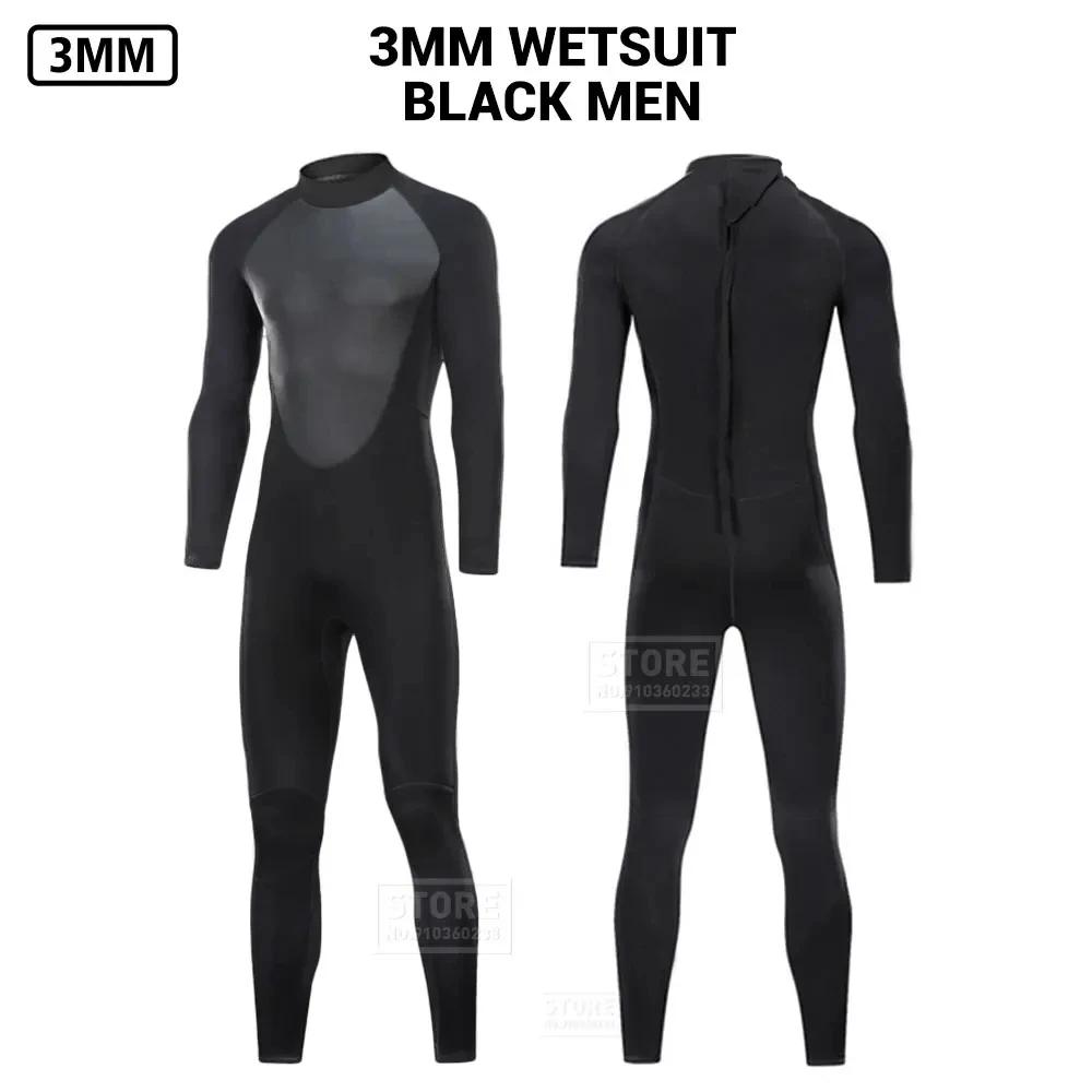 Roupa de mergulho neoprene 3mm masculino terno surf mergulho equipamento de subaquático pesca submarina kitesurf roupa de banho de fato molhado natação - Image 1