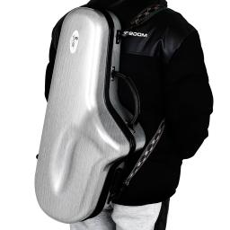 M MBAT-Saxofone Alto Bag, Hard Case, Board Zipper, alça ajustável, Sax Case, Fiberglass Hardshell - Image 5