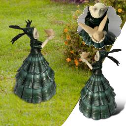 Resina Witch Statue for Garden Decoration, Resina Artesanato, Pátio, Sala, Novo - Image 2
