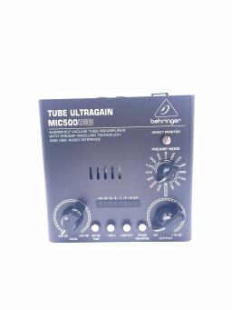 Behringer mic500usb tubo de vácuo audiophile pré-amplificador para guitarras elétricas e acústicas, teclados, guitarras graves, tambores, vocais - Image 5