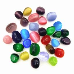 100g 20-30mm olho de gato pedra de cristal cai cura colorido pedra cascalho espécime aquário tanque de peixes decoração - Image 4