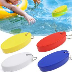 Espuma flutuante Keychain para esportes aquáticos, barco marinho, natação Oval Keyring, Kayak Rafting Key, Canoe Acce, Surf Acessório - Image 4