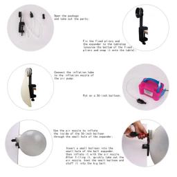 Balão Recheio Tool Kit com Função Atar, Portátil, Máquina De Enchimento Profissional - Image 4