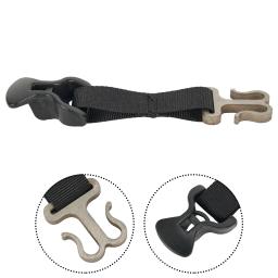 Ganchos De Fivela Suporte De Corda Nylon, Aço Inoxidável, Barraca De Acampamento Do ABS, Tensor De Corda, Acessórios De Tendas De Caminhada Ao Ar Livre - Image 4