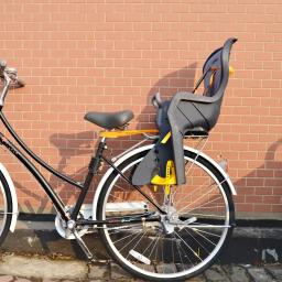 Assento traseiro para crianças, Assento de segurança adequado para a maioria das bicicletas, Grande espaço, Fácil de instalar - Image 3