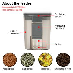 Alimentador Automático De Peixes Com Temporizador Inteligente, Dispensadores De Alimentos De Tanque, Suprimentos De Aquário - Image 2