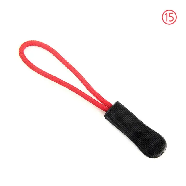 Zipper Pulls Coloridos para Roupas e Acessórios - Conjunto com 10 Peças para Costura e Fechamentos de Sacos