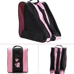Saco de sapato de patinação em linha de três camadas ao ar livre patins de gelo saco de transporte sacos de armazenamento acessórios de skate - Image 2