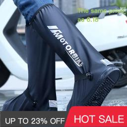 Impermeável ciclismo sapato cobre, tubo alto, ao ar livre, chuva, antiderrapante, motocicleta serviço de bolso, caminhadas sapatos, pesca, vadear, jogar água - Image 1