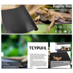 Réptil tapete antiderrapante terrário forro substrato escalada animais reprodução para tartarugas barbudas cobras iguana tartarugas - Image 4