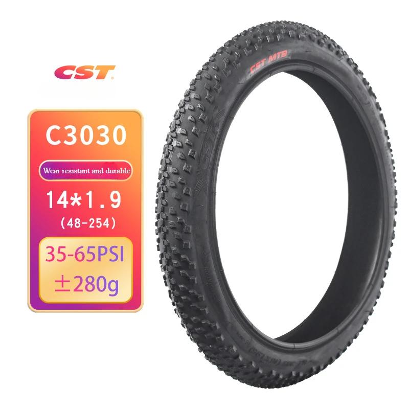 Pneu de bicicleta c3030 cst 20x2.125 22x1.95 peças mtb 16 polegadas 16x1.95 roda pequena 305 pneu de bicicleta dobrável infantil - Image 1