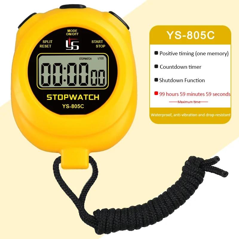 Cronômetro Digital Profissional, impermeável, Running Timer, esportes ao ar livre, despertador, cronógrafo de fitness, precisão, 0.01s - Image 1