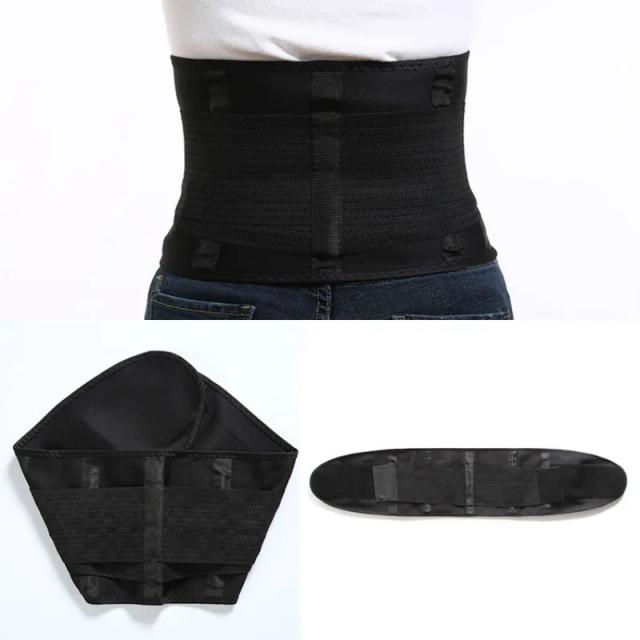 Cinto de Suporte Lombar Neoprene Ajustável para Alívio da Dor durante Treinos para Homens e Mulheres