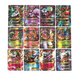 60/100 pçs pokemon cartões brilhantes versão em inglês mega gx vmax tag ex proxy coleção cartões brinquedos presente das crianças - Image 5