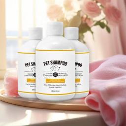 Shampoo Pet para Cães e Gatos, Removedor de Odor Pet, Shampoo Cat, Gel de Banho, Pet Wash, Shampoo Desodorizante Natural - Image 2