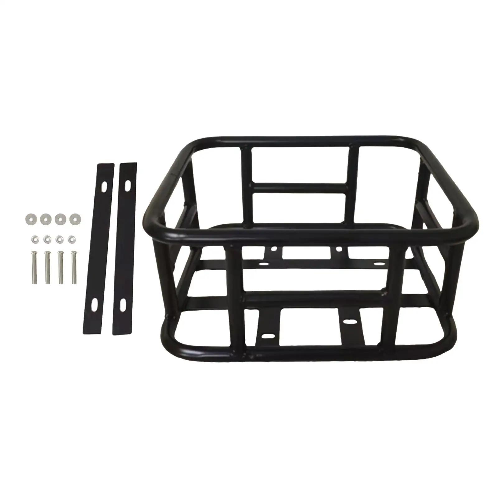 Iron Bicycle Cargo Rack Bag, Cesta de bicicleta de grande capacidade, Rack traseiro, Cestas para viagens ao ar livre, Compras Mountain Road Bike - Image 1
