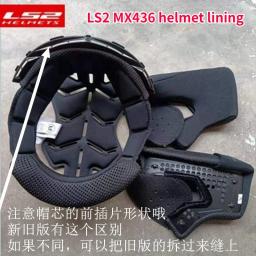LS2-Original Forro do capacete, acessórios do capacete, OF562, FF370, FF399, FF900, FF396, MX701, FF800, FF801, FF805 - Image 6