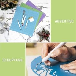 PVC Cutting Pad para DIY Board, Cut Plate, Mat, Modelo, Argila, Borracha, Selo, Gravura, Bancada, Patchwork, Cores - Image 4