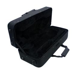 Exquisite trompete de bronze com bocal e Strap Case, Professional Bb, prata, acessórios para instrumentos musicais - Image 4