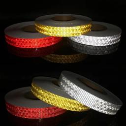 Bicicleta Fluorescente Roda Adesivo Reflexivo, MTB Fita Strip, Ciclismo Aviso de Segurança, fita impermeável do carro, bicicleta, 1 ''* 33FT - Image 2