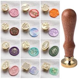 Selo De Cera Carimbo Vintage Artesanato Selo De Vedação Cabeça Para Cartões Envelopes Convites De Casamento Decoração Presente Embalagem Scrapbooking - Image 1