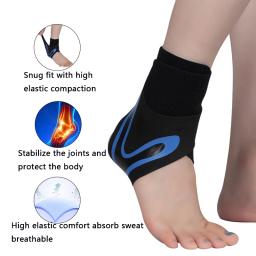 Tornozelo protetor contra entorse de tornozelo, Basquete especial pressão tornozelo guarda para adulto, silicone ultra-fino de corrida tornozelo guarda - Image 4