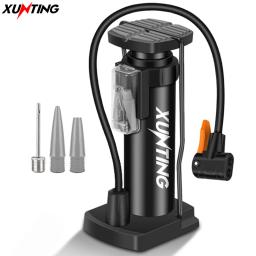 Xunting-Bomba de alta pressão Bike 140PSI, AV, FV, Inflator ar portátil, pé, MTB, acessórios de bicicleta - Image 1