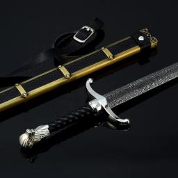 Espada de Garra Longa, Espadas Medievais, Artesanato Colecionável, Caixa de Presente, Aço Katana, Modelo de Metal Seguro, Samurai Toys, Jogo 30cm - Image 4