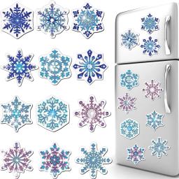 Mandala Pintura Diamante Geladeira Ímãs Adesivo, Broca completa, Geladeira para quadros brancos, carro, Mailbox Decor, 8 pcs, 12pcs - Image 4