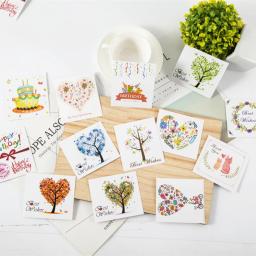 50 unidades de mini cartões de visita, mensagens em formato de mensagem cartões para agradecimento, aniversário de casamento, dia das mães - Image 1