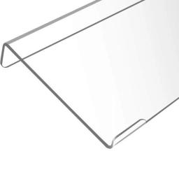 Rack de teclado portátil, transparente, fácil, ergonômico, escrita, acrílico, inclinável, levantador de teclado, bandeja para mesa, escritório, casa, uso diário - Image 3