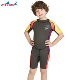 Roupa de mergulho 2.5mm para crianças, roupa de mergulho em neoprene para mergulho - Image 2