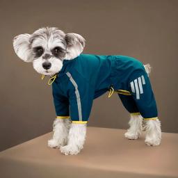 Roupas impermeáveis para animais de estimação, Raincoat para cachorros pequenos e médios, Hoodies para gatos, Raincoat reflexivo, Macacão Shih Tzu, Chihuahua Pug Rain Coats - Image 2