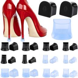 Protetores de Salto Alto para Sapatos De Casamento, Latin Stiletto, Capas De Dança, Rolhas De Salto, Antislip Silicone Heeler, 5 Tamanhos - Image 1